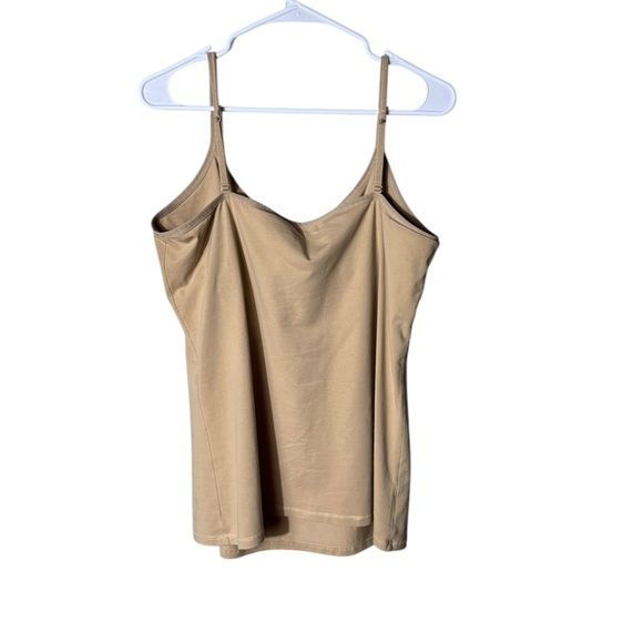 Pact Womens Organic Cotton Camisole Tank Top XL Built in Shelf Bra Sustainable - Picture 4 of 9